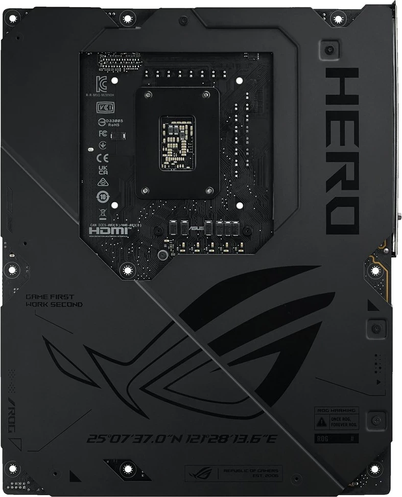 Pllakë amë ASUS ROG MAXIMUS Z890 HERO, Socket 1851, ATX, E zezë
