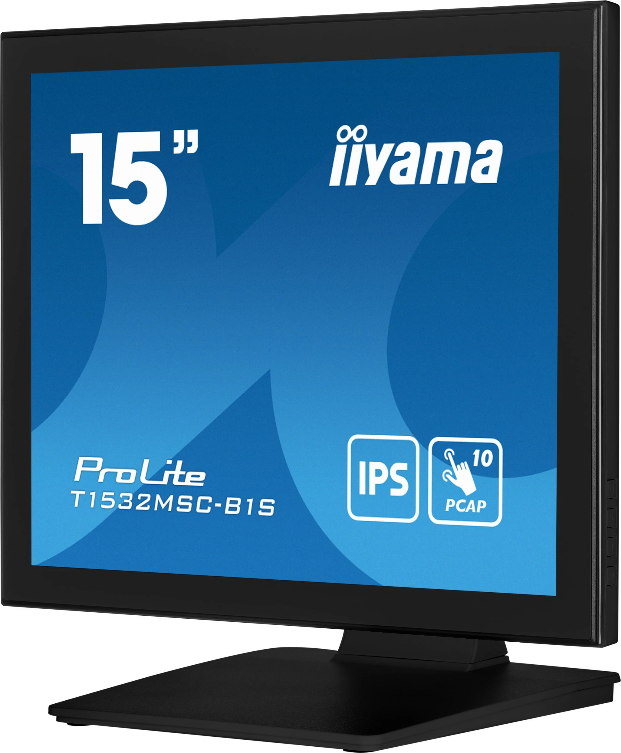 Monitor iiyama ProLite T1532MSC-B1S, 15", LCD, Touchscreen, i zi