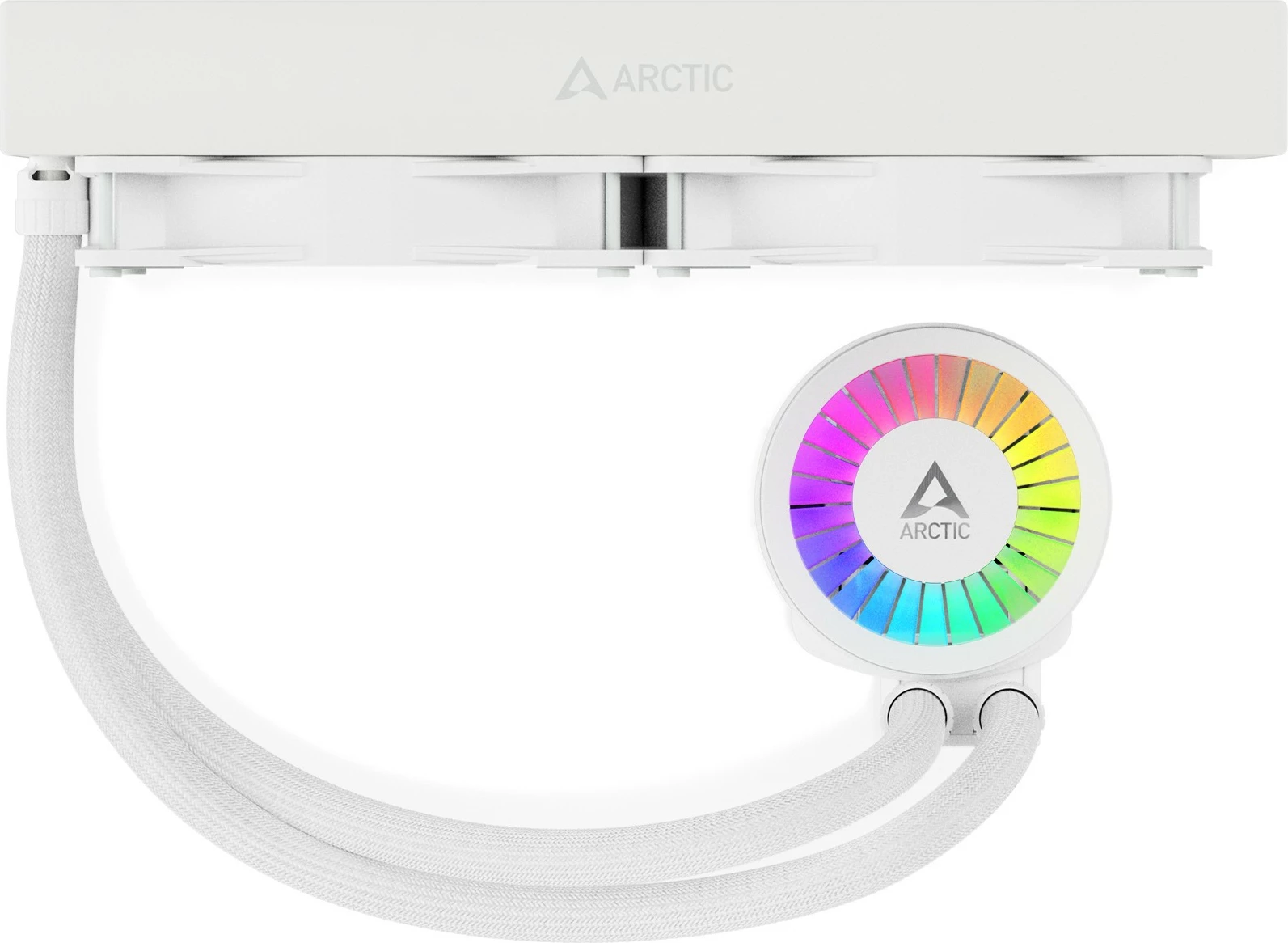 Ftohës uji ARCTIC Liquid Freezer III 280 A-RGB, 14 cm, 69.9 cfm, i bardhë