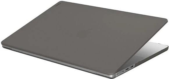 Mbështjellës laptopi UNIQ Claro për MacBook Air 13 (2022 M2), polikarbonat ultra i hollë, 2-pjesësh, gri