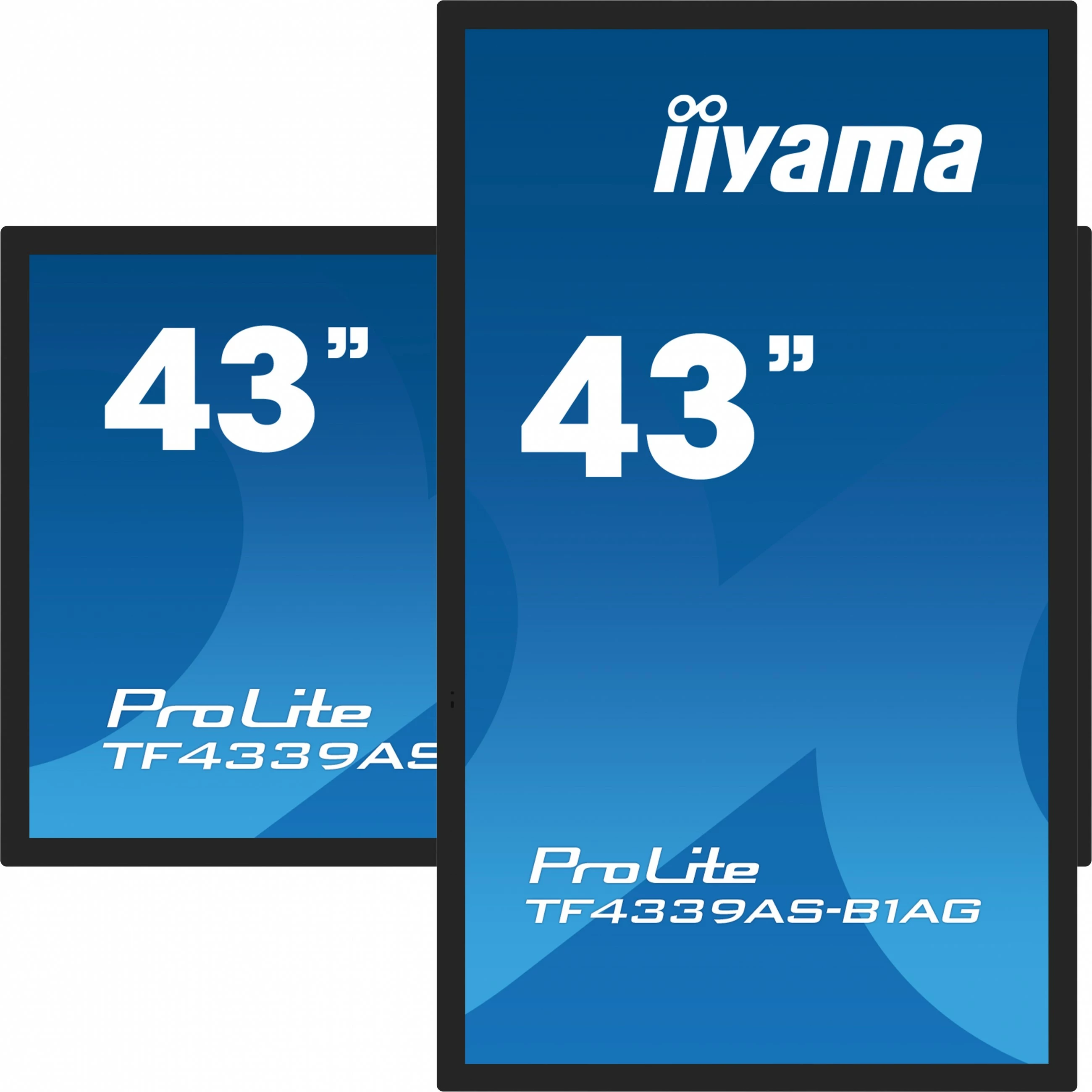 Ekran interaktiv iiyama TF4339AS-B1AG, 42.5", LED, 4K, Android