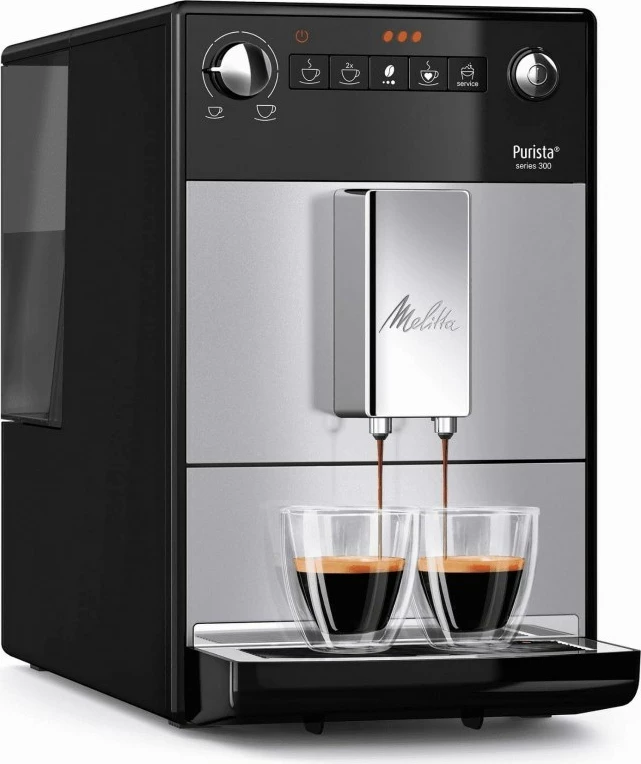 Makina për Espresso Melitta Purista F23/0-101, e Zezë