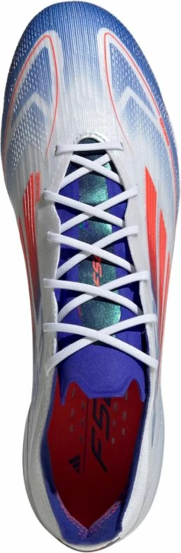 Atlete futbolli adidas për meshkuj, të bardha dhe blu