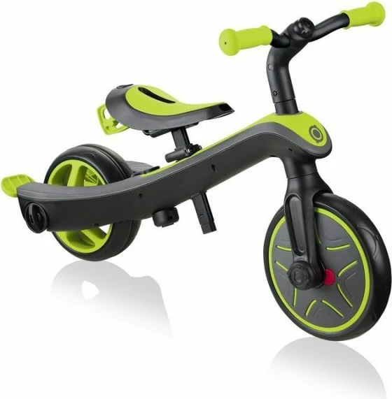 Biçikletë për fëmijë Globber Explorer Trike 4in1, e zezë dhe e verdhë