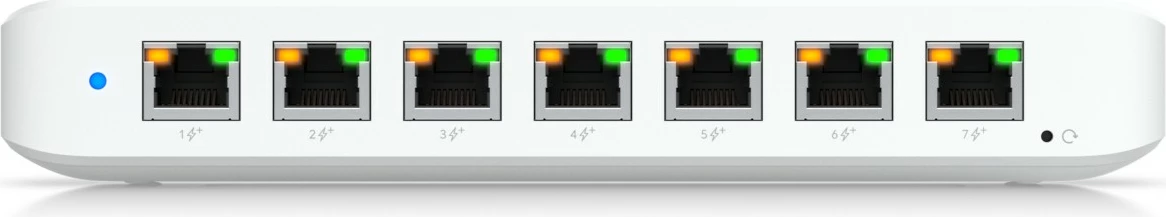 Switch Ubiquiti Ultra, Managed, L2, Gigabit Ethernet, PoE, i bardhë
