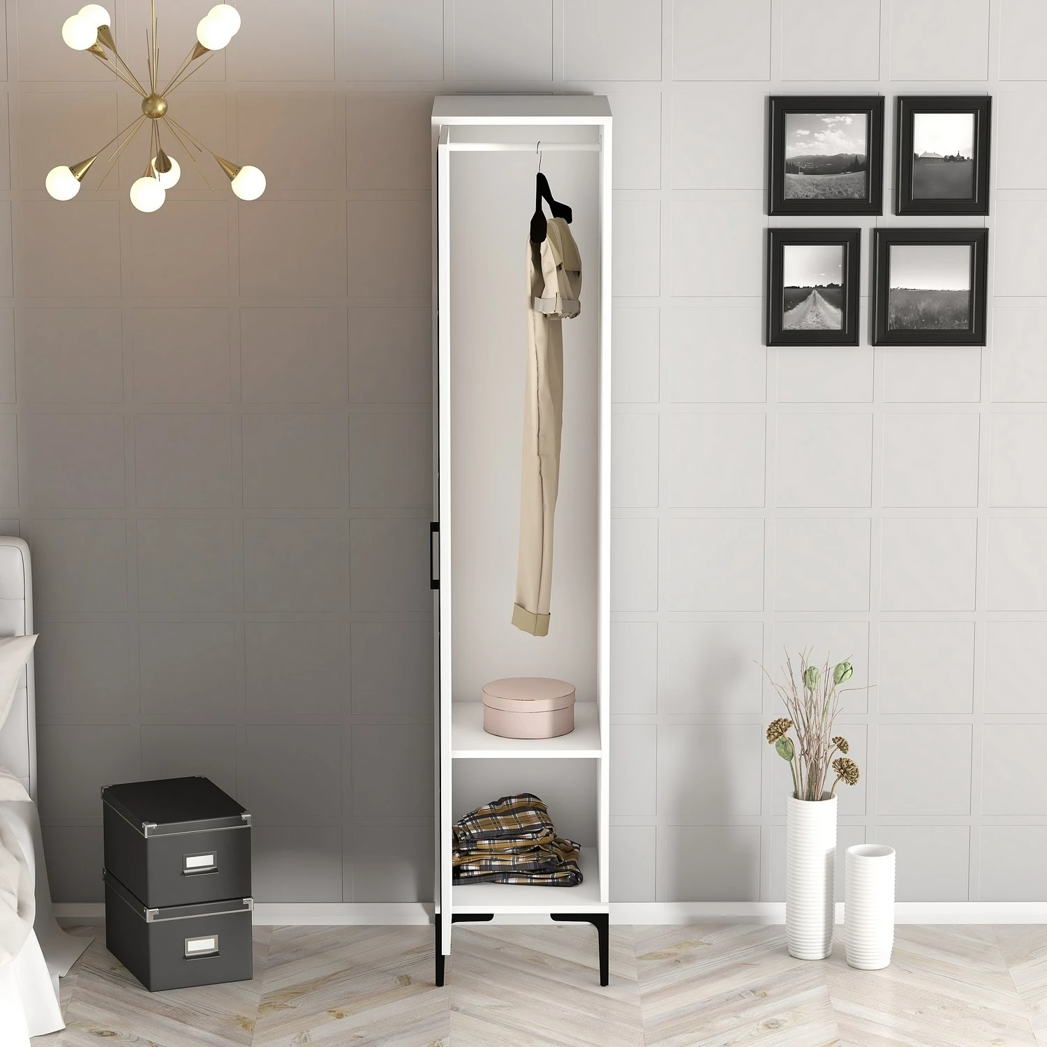 Dollap Hanah Home, Kumsal S, i bardhë