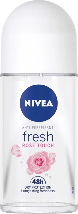 Antiperspirant roll-on për femra Nivea Fresh Rose Touch 50ml