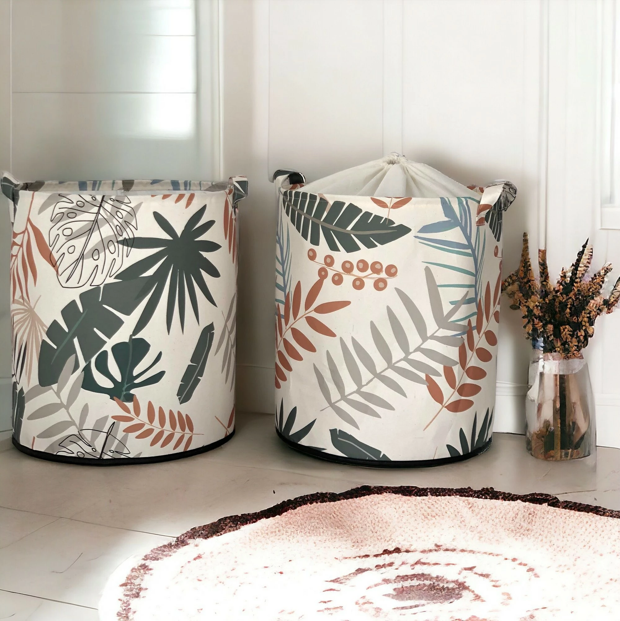 Set shporta prej ndjese, 2 copë, Aberto Design, YLC470