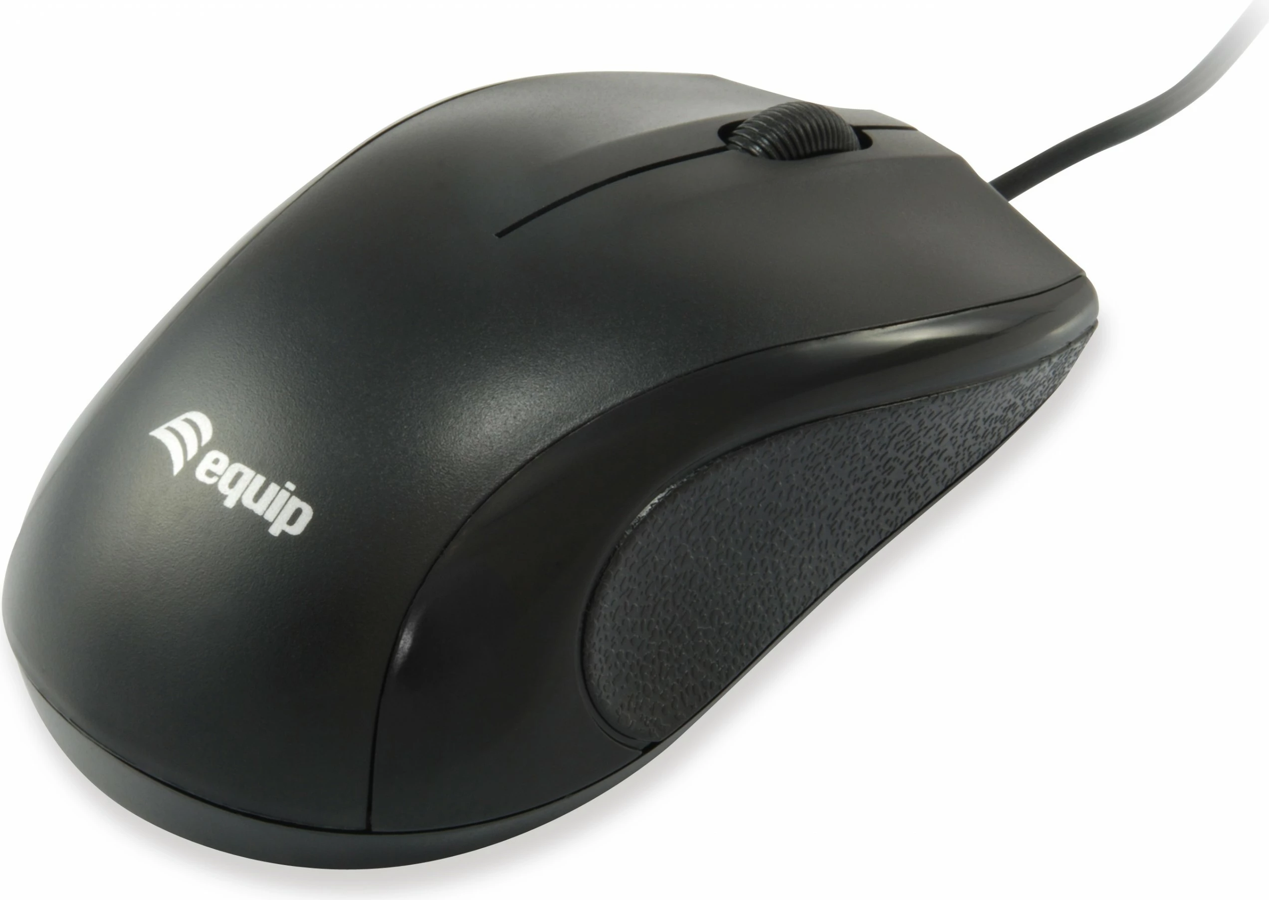 Tastierë me maus Equip 245203, full-size, USB, QWERTY, e zezë