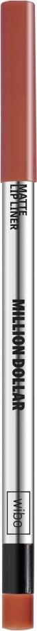 Laps për buzë Wibo Million Dollar Matte Liner për femra 12, 1 copë