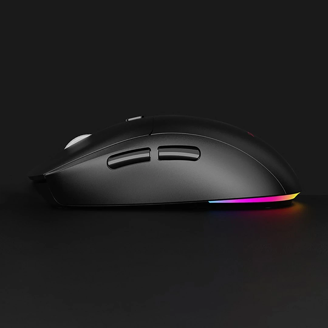 Maus wireless 2-në-1 Media tech MT1124, 3200 DPI, 6 butona, i zi