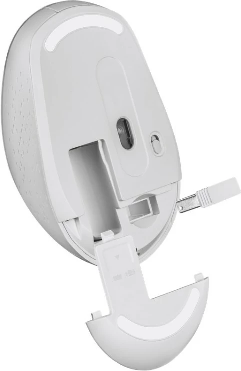 Maus wireless Defender Auris MB-027, 800/1200/1600 DPI, i bardhë