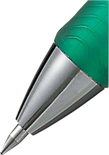 stilolaps me xhel, Pentel EnerGel BL77-DO BL77DO, shkrim i butë, tharje e shpejtë, mekanizëm me shtypje, kapëse metalike, dorezë gome, jeshile