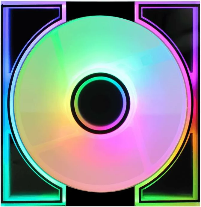 Ventilator kompjuteri Darkflash DM8 ARGB, 120mm, i zi