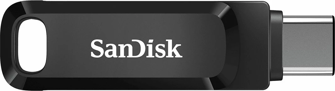 USB memorje SanDisk Ultra Dual Drive Go SDDDC3-128G-G46 128GB USB-C/USB-A e zezë