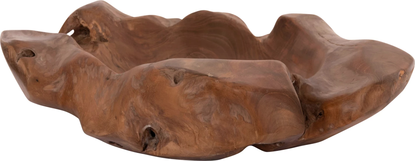 Enë dekorative NOKI, dru tik natyral, 50x46x10cm