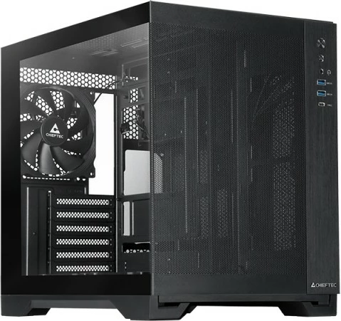 Kasë Chieftec GM-30B-M-OP, mATX, Gaming, e zezë