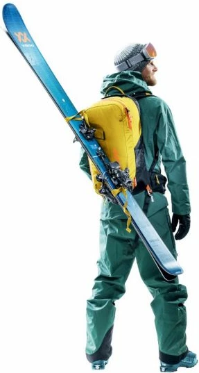 Çantë shpine Deuter për meshkuj dhe femra, turmeric/black