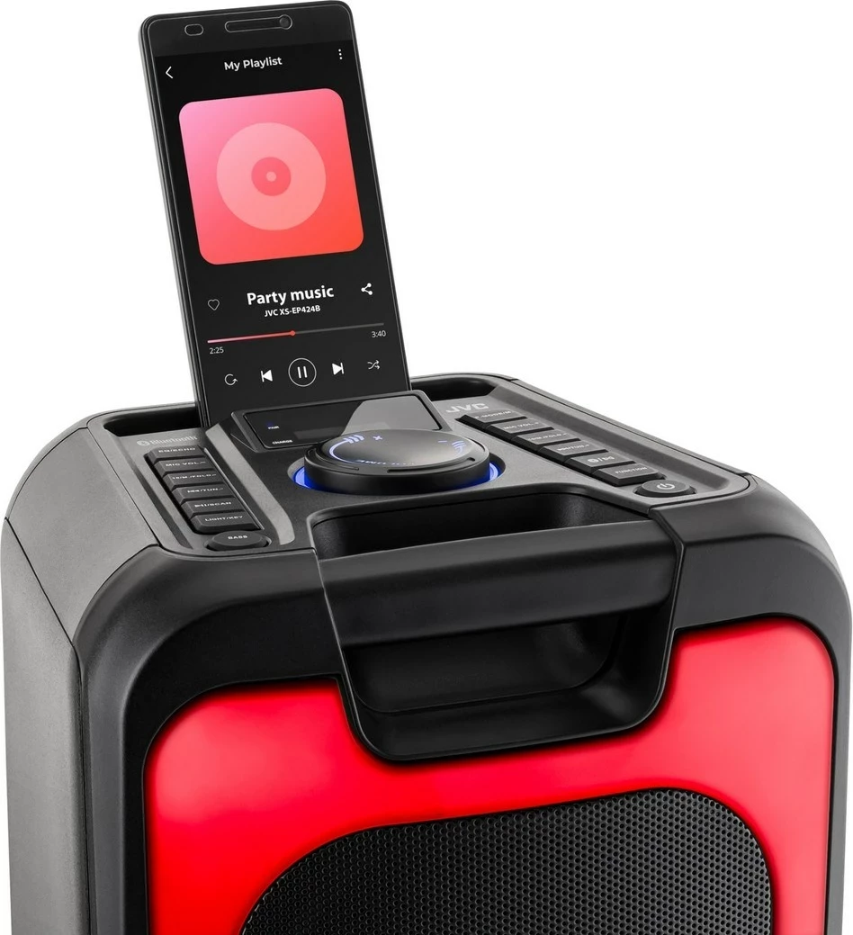 Boks JVC Party XS-EP424B Bluetooth, i zi