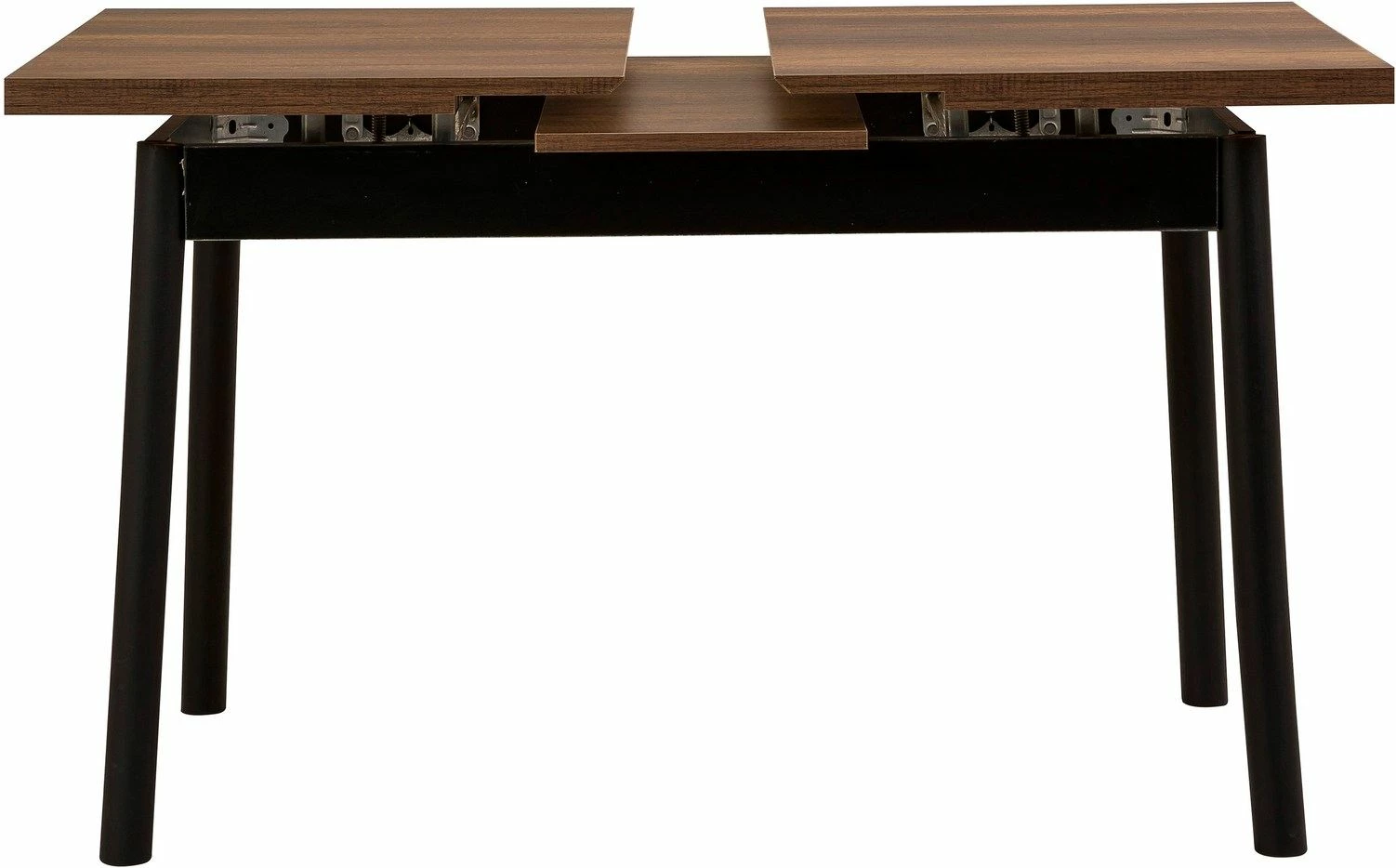 Set tavoline e zgjatshme me karrige (4 copë), Hanah Home, Oliver, açl.barok-black V2