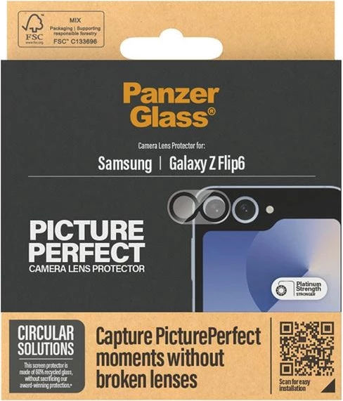 Mbrojtës kamerë PanzerGlass për Samsung Galaxy Z Flip 6