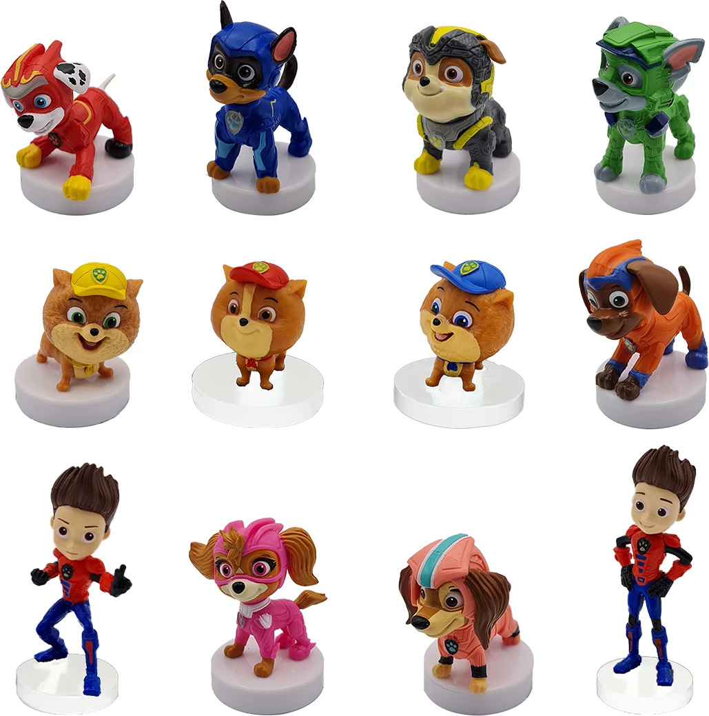 Set vulash P.M.I. PAW Patrol: The Mighty Movie S2, 5 copë (të ndryshme), përzgjedhje e rastësishme