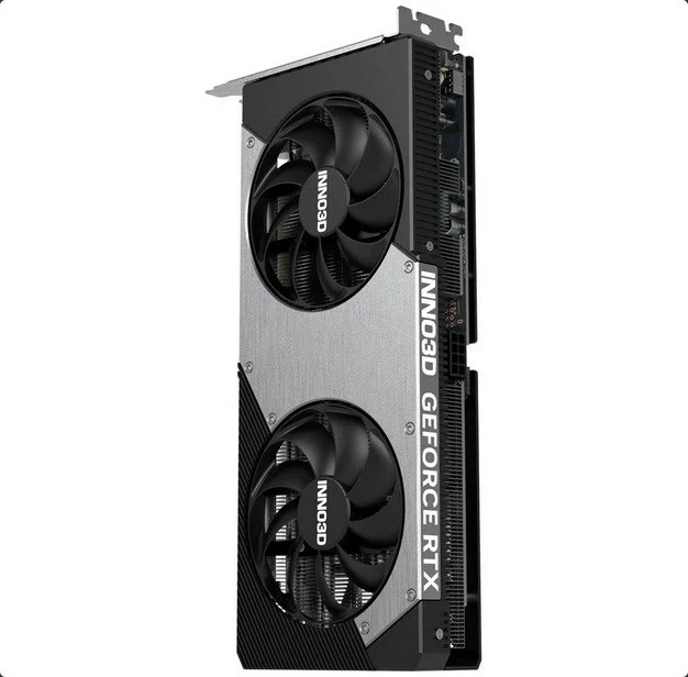 Kartë grafike INNO3D GeForce RTX 5060 Ti TWIN X2, 16GB, Gri