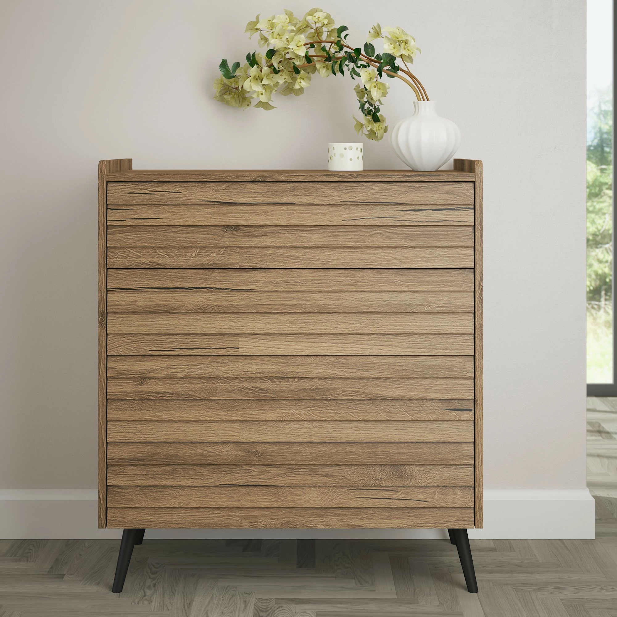 Komodë Hanah Home, FRN-7007, ngjyrë arre