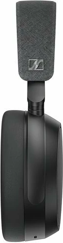 Kufje Sennheiser Momentum 4 pa tela me anulim adaptiv të zhurmës, të zeza