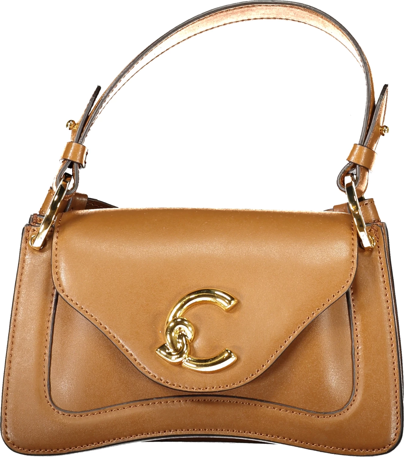 Çantë COCCINELLE C-ME CALF BAG femra, kafe