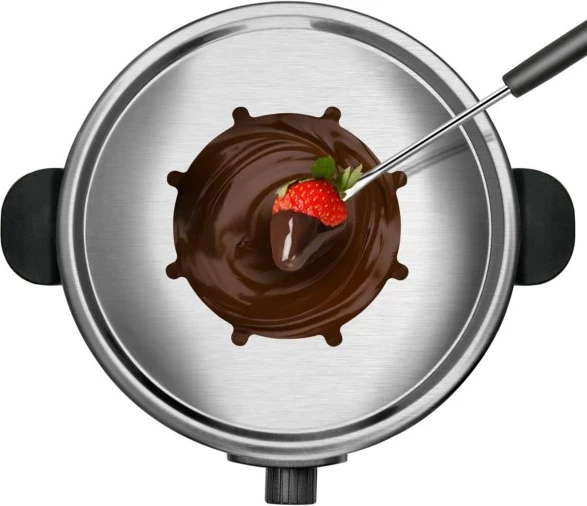 Set Fondue Taurus FF2 për 8 persona, Argjendtë