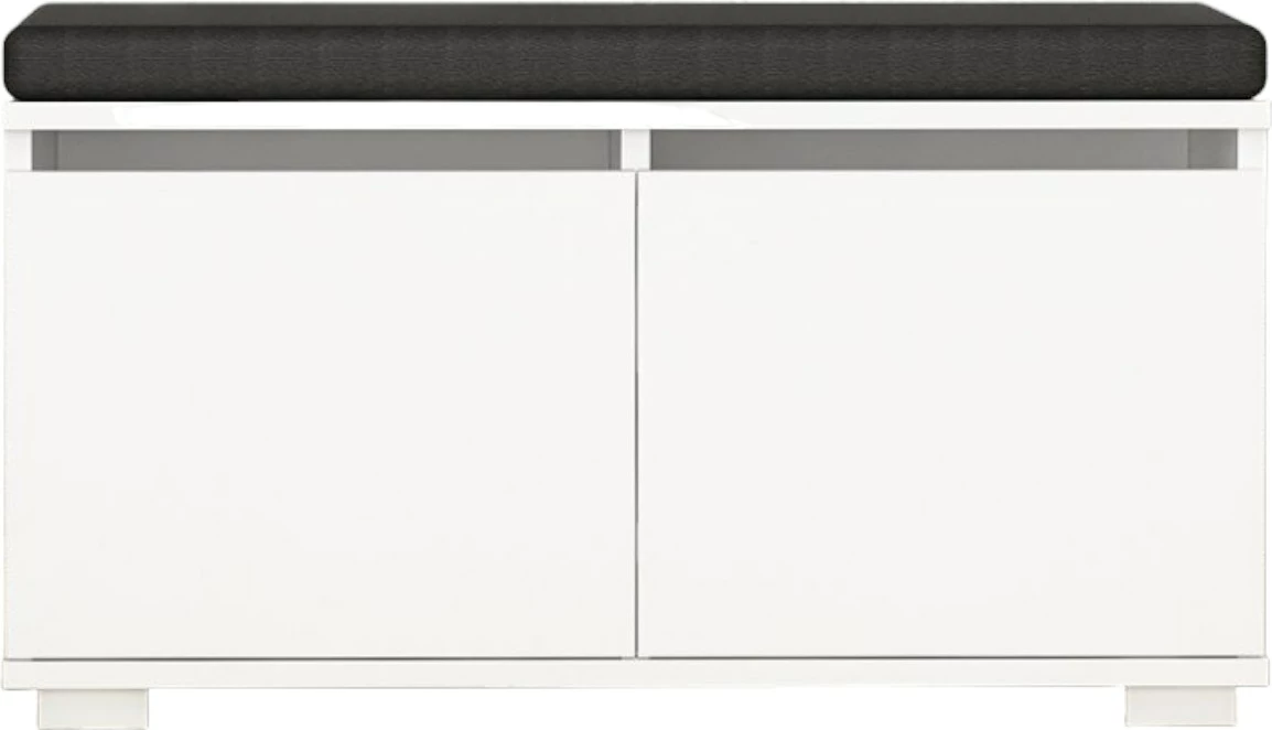 Dollap për këpucë Drago, i bardhë, Hanah Home