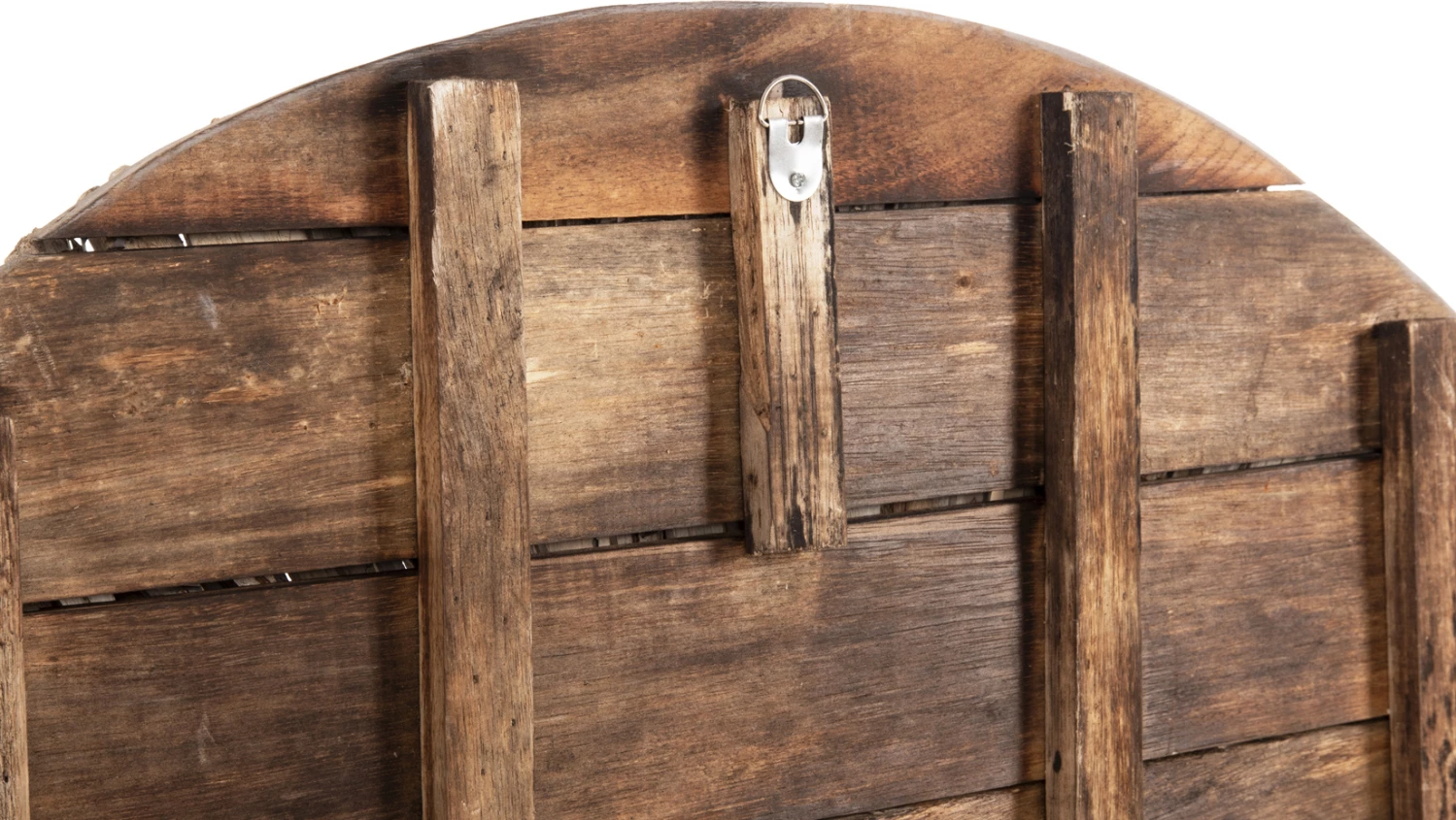 Dekorim muri i rrumbullakët CHIIKI FH4300 dru i lundruar natyral Φ98 cm