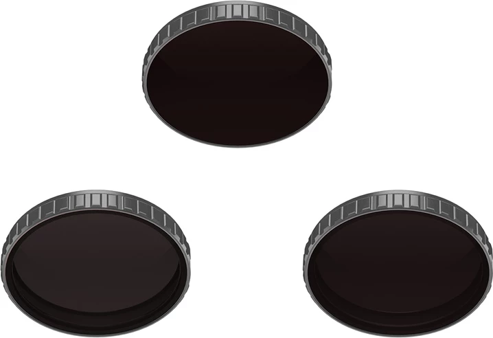 Set filtra ND për kamera sportive DJI Osmo Action 3/4, ND8/ND16/ND32, me kuti