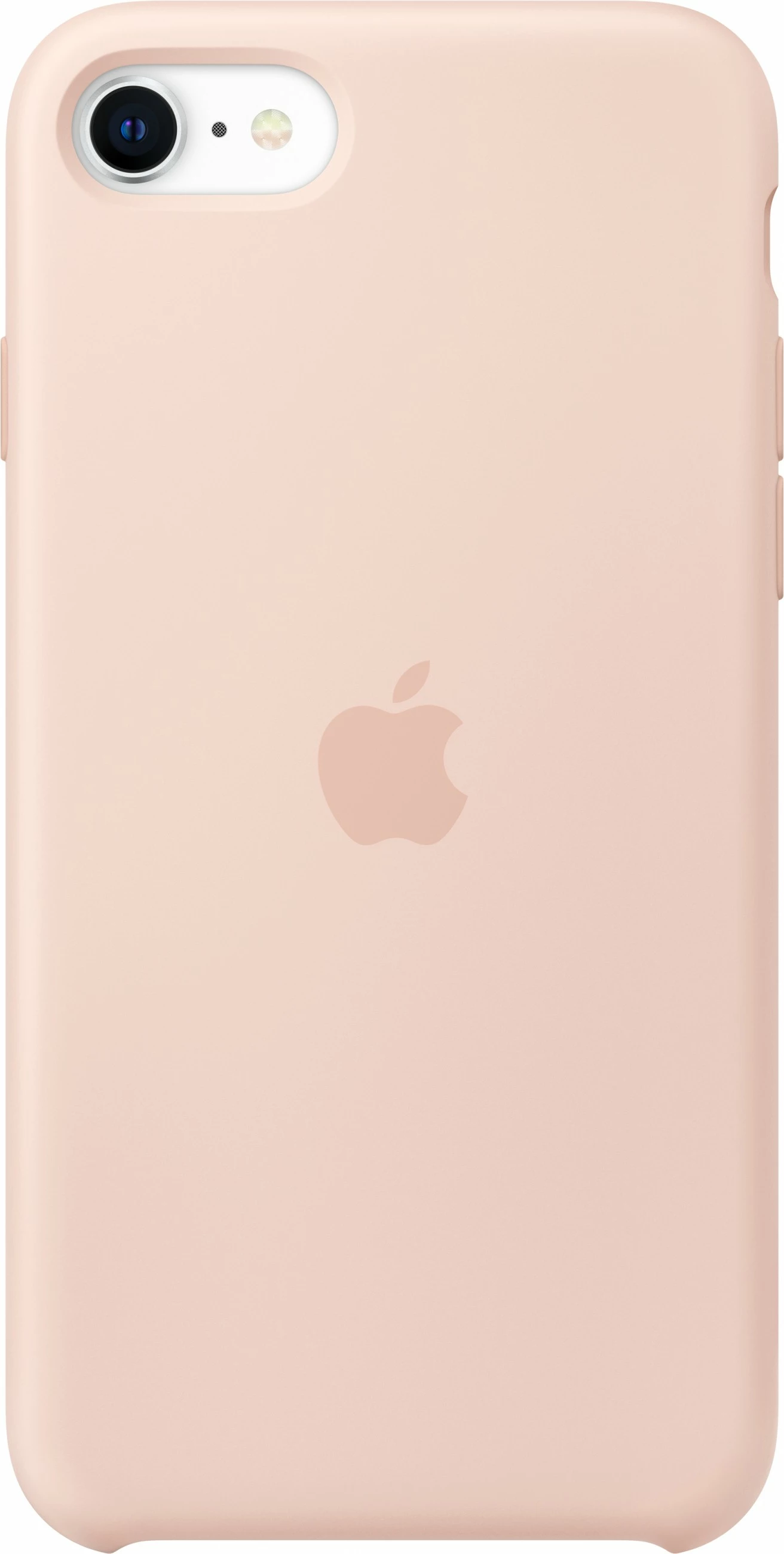 Mbështjellës Apple iPhone SE Silikon, Chalk Pink