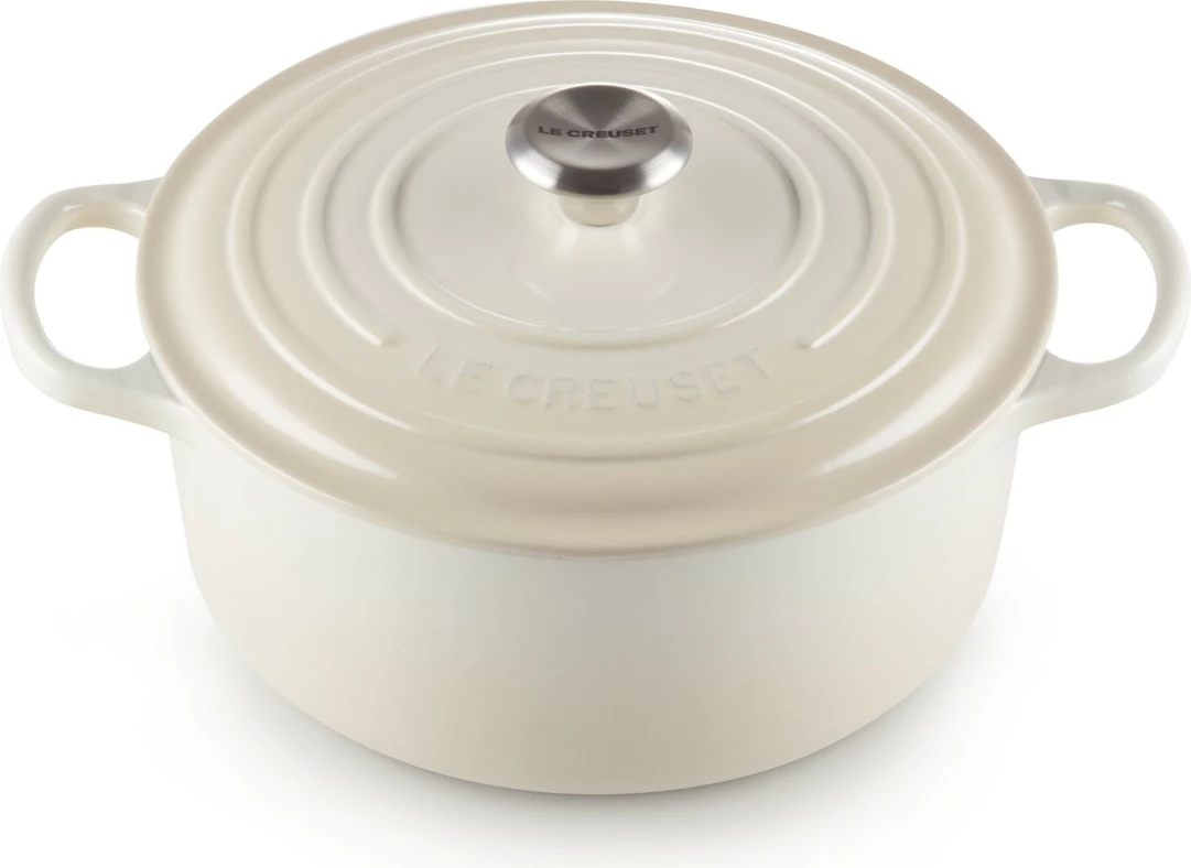 Enë pjekjeje Le Creuset Signature Roaster 26cm meringue