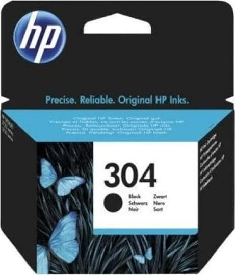 Kartrixh bojë HP 304 N9K06AE origjinale, e zezë