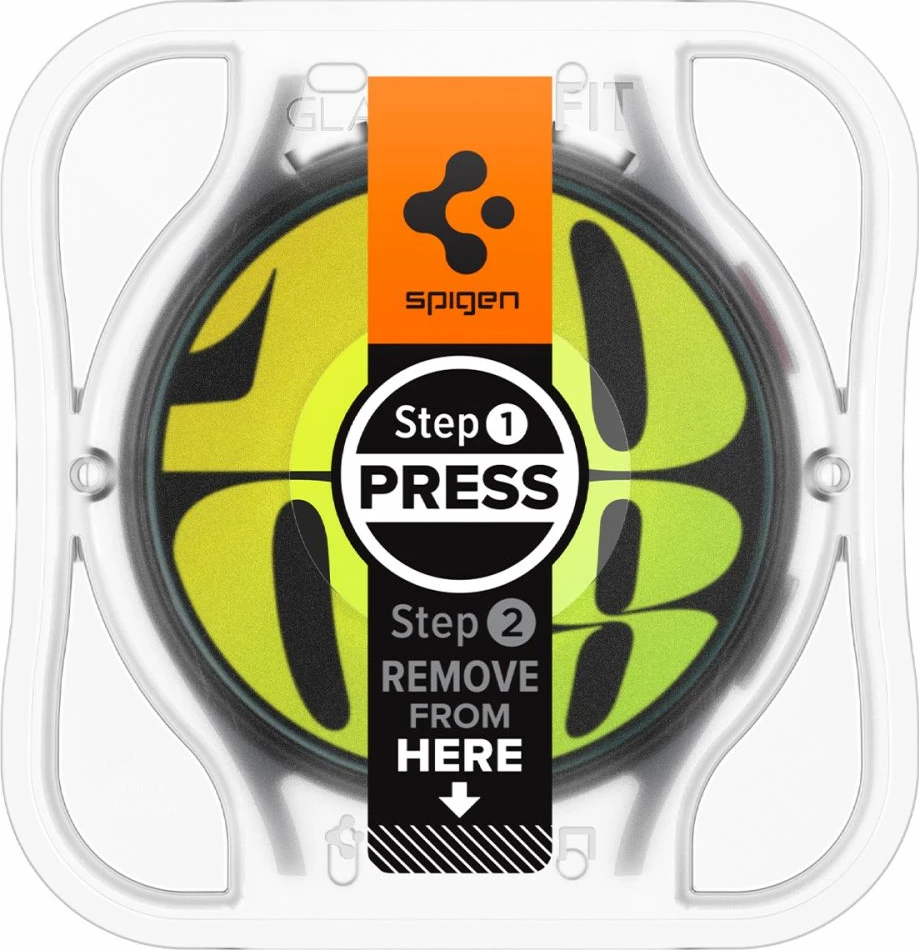 Xham i temperuar Spigen Glas.tR EZ Fit për Samsung Galaxy Watch 7, 40 mm, 2 copë