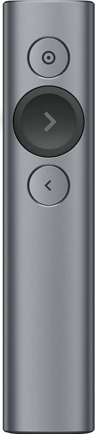 Telekomandë prezantimi Logitech Spotlight Bluetooth, me kabllo karikimi, gri Slate