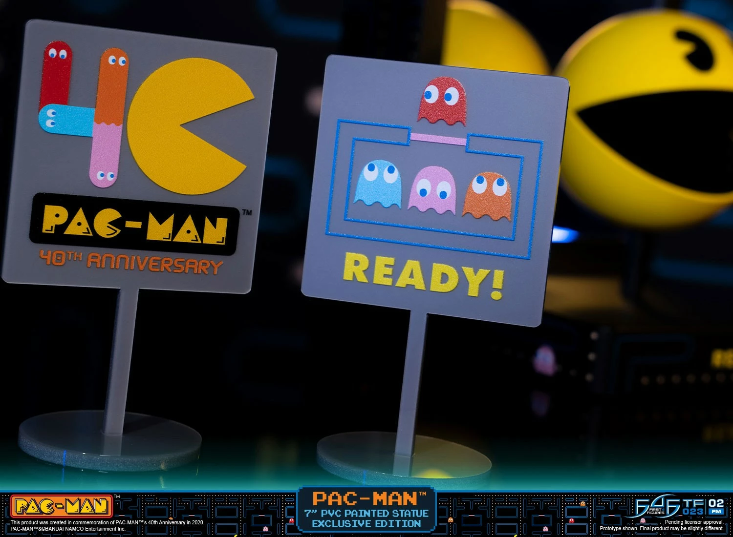 Figurinë PVC FIRST4FIGURES PAC-MAN 40th Anniversary, edicion ekskluziv