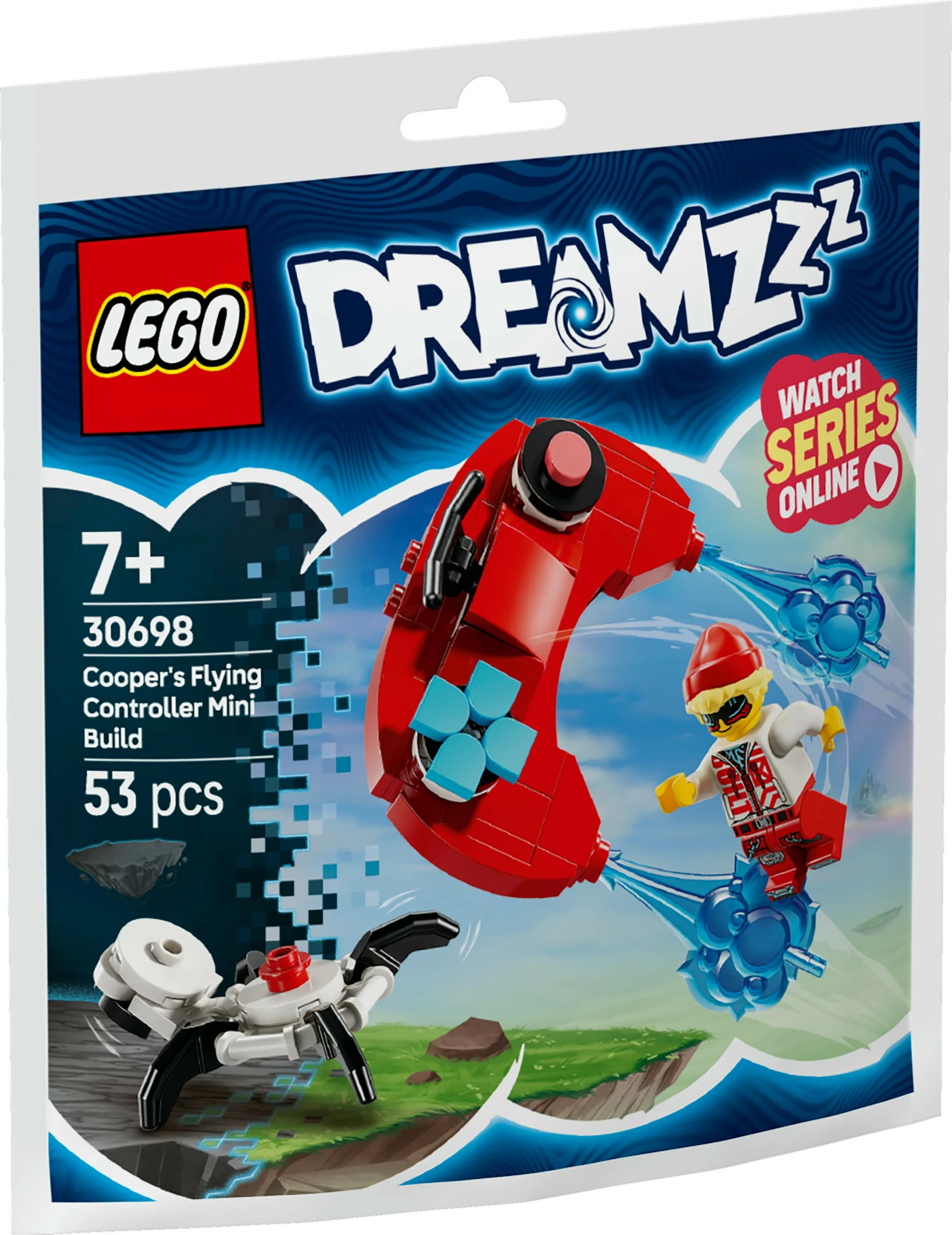 Set ndërtimi LEGO DREAMZzz 30698 Cooper's Flying Controller Mini Build, 53 pjesë, shumëngjyrëshe