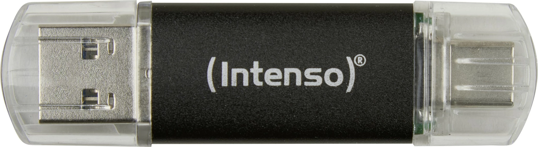USB Intenso 128 GB, USB Type-A / USB Type-C, Anthracite