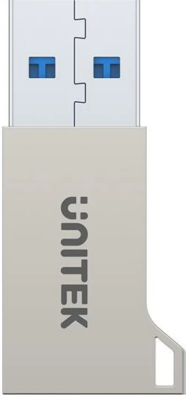 Adapter USB-C në USB-A Unitek A1034NI USB 3.1 Gen1, argjendtë