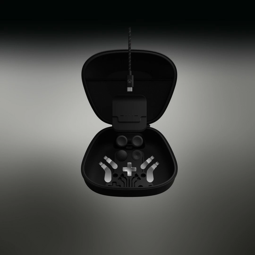 Kontroller për lojëra Microsoft Xbox Elite Series 2, PC, Xbox One, Ngjyrë e zezë, USB Type-C