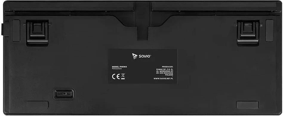 Tastierë mekanike Savio Phenix, Gateron Red Pro, ABS, e zezë