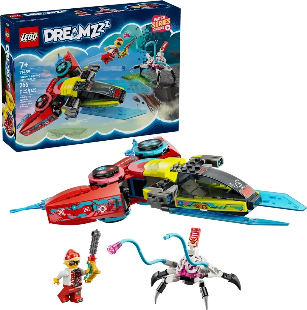 Set LEGO DREAMZZZ 71489 Cooper's Gaming Controller Jet