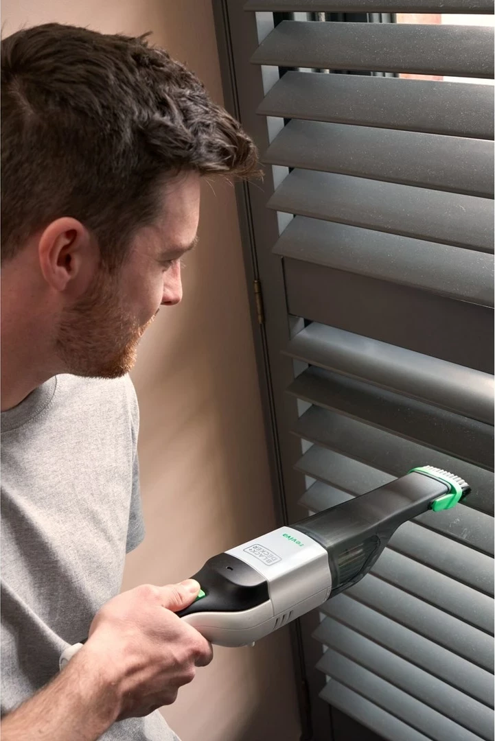 Fshesë dore BLACK+DECKER REVHV8C-QW, pa qese, e bardhë