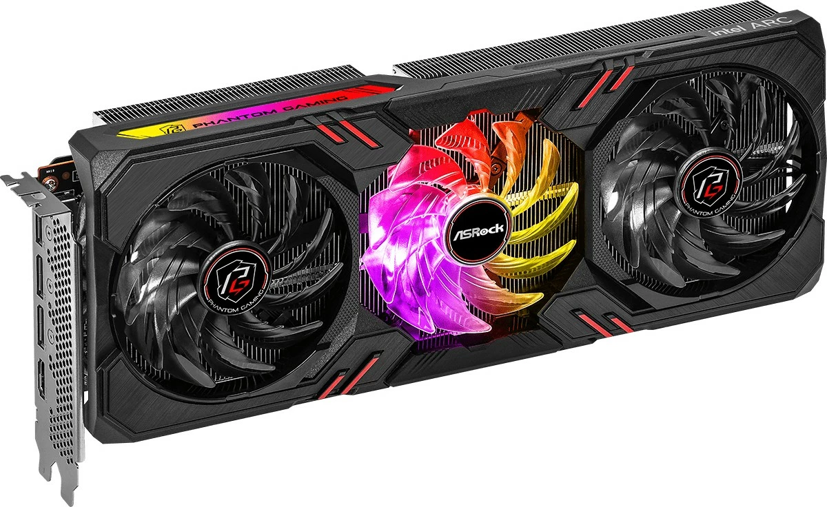 Kartelë grafike ASRock Phantom Gaming Arc A770, 16 GB, GDDR6, PCI Express x16 4.0, e zezë