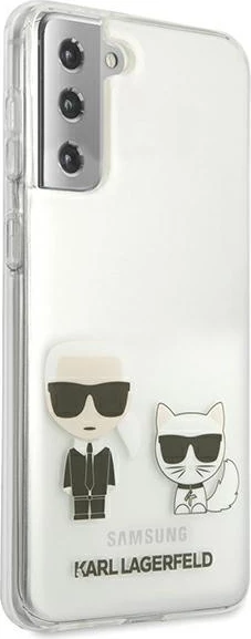 Mbështjellës Karl Lagerfeld KLHCS21MCKTR për Samsung Galaxy S21+, Transparent