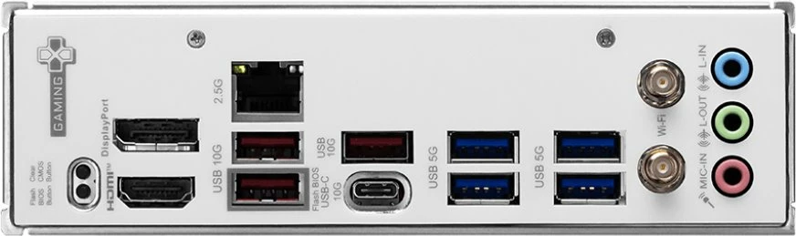 Pllakë amë MSI B850M GAMING PLUS WIFI6E Micro-ATX AM5 DDR5 Wi‑Fi 6E, bardhë